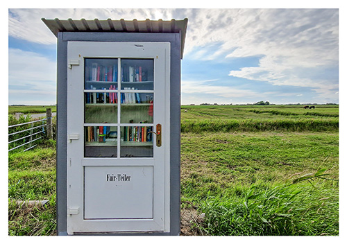 B&uuml;cherbox auf Pellworm